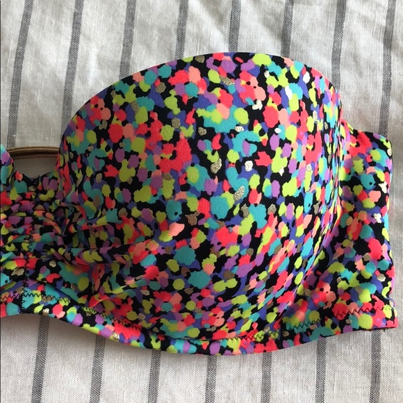 Womens 36B built-in cups Victoria Secret Swim Top - Picture 3 of 5